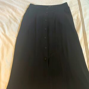 Paz torras long button down skirt